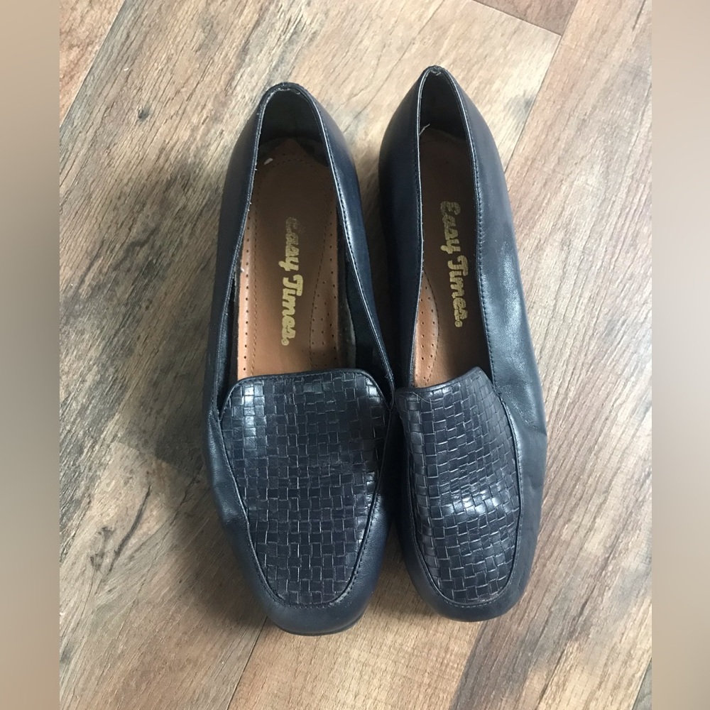 Blue shoes